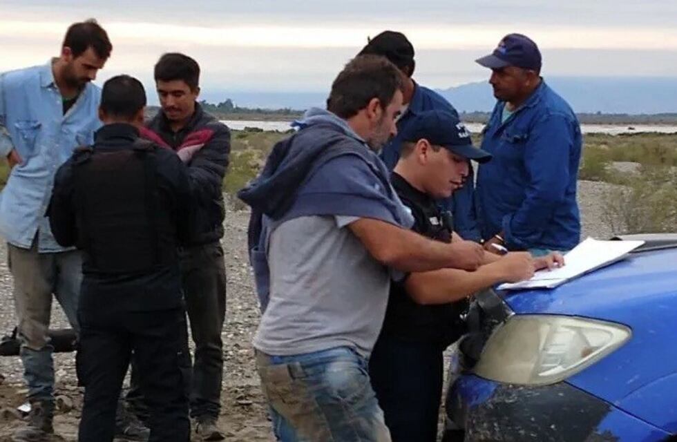 En plena cuarentena, cazadores son sorprendidos con animales ya faenados