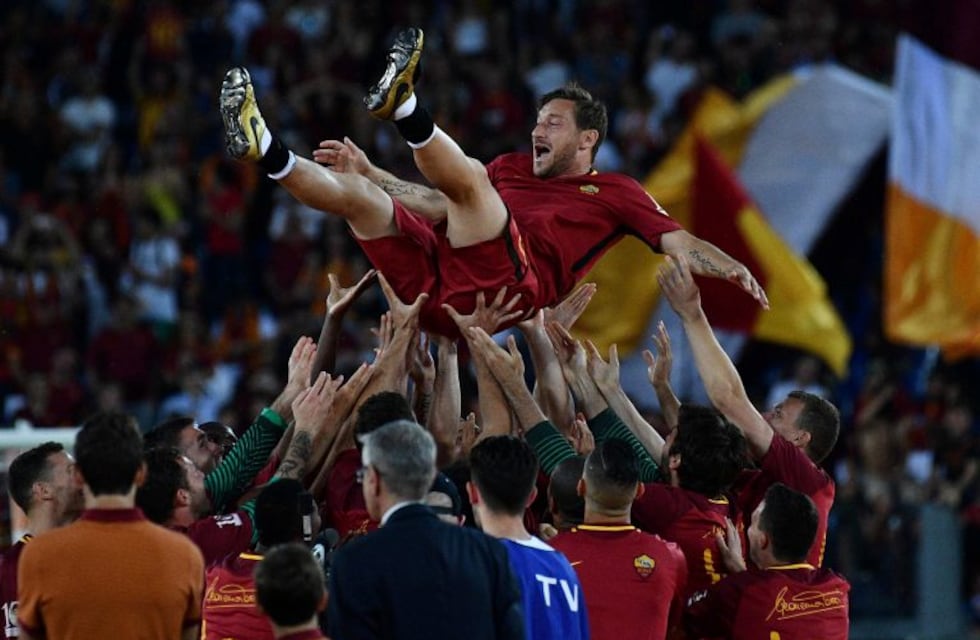 Francesco Totti se retiró del fútbol a los 40 años