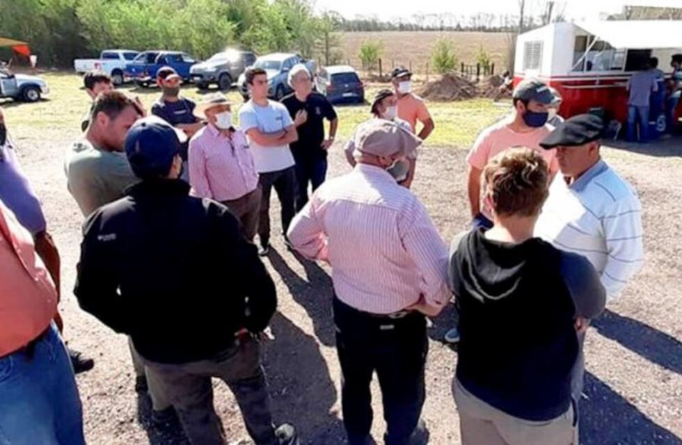 El corte de los autoconvocados en la Ruta 188 se trasladó a Realicó y a Casimiro Gómez
