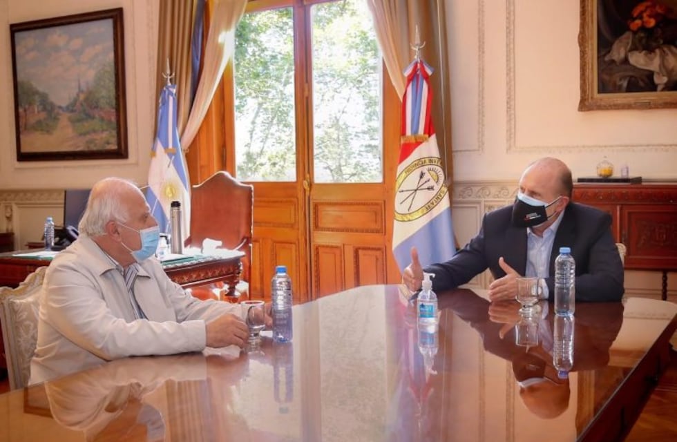 Referentes políticos se solidarizaron con Perotti tras la muerte de su madre