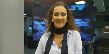 Gabriela Michetti, la vicepresidente, visitó Misiones a entregar títulos y obras en Aristóbulo del Valle y dio una sola entrevista\u002E (MisionesOnline)