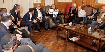 Asamblea Rabínica: Manzur destacó la \