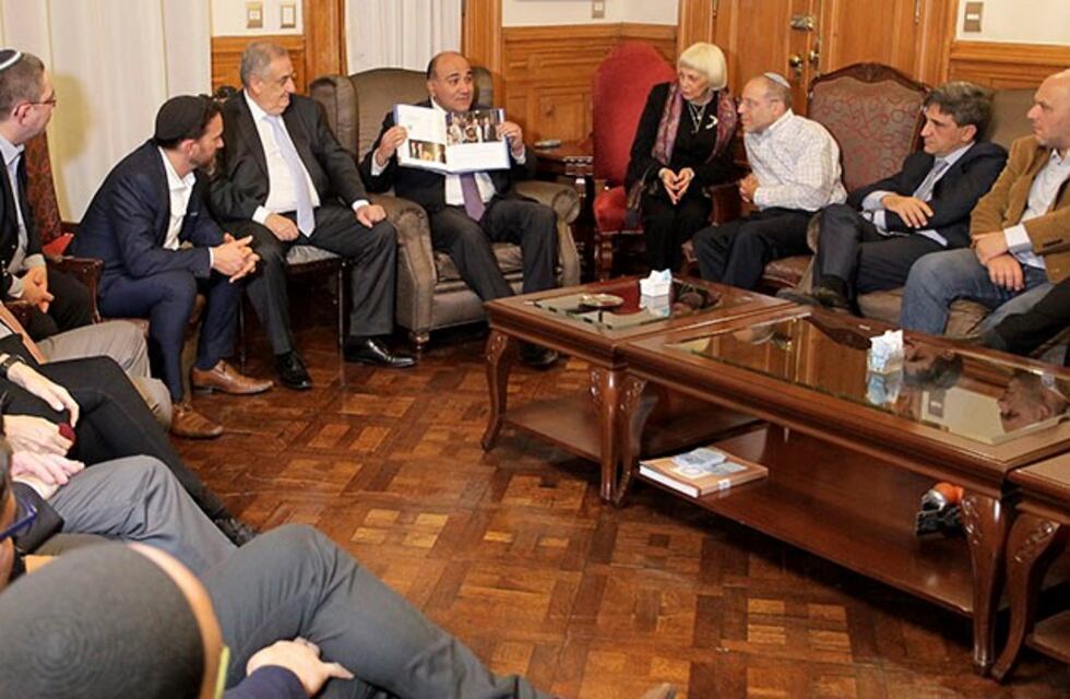 Asamblea Rabínica: Manzur destacó la "pluralidad, el respeto y la diversidad"