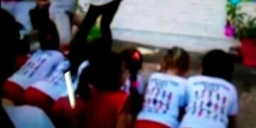 Baile del caño realizado por docentes de Puerto Piray\u002E