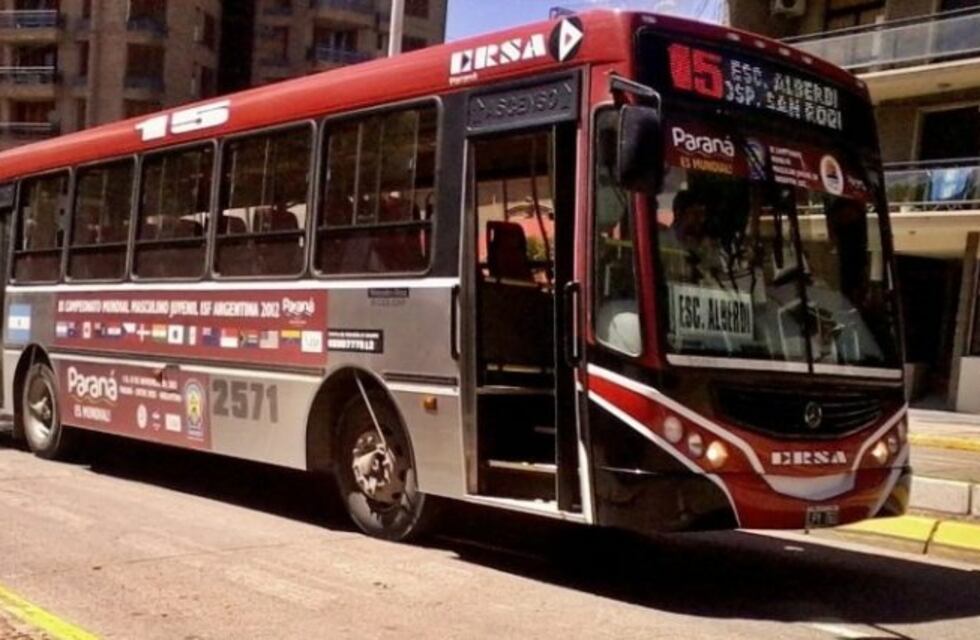 En Paraná cambiarán el recorrido de ocho líneas de colectivos que pasan por el centro