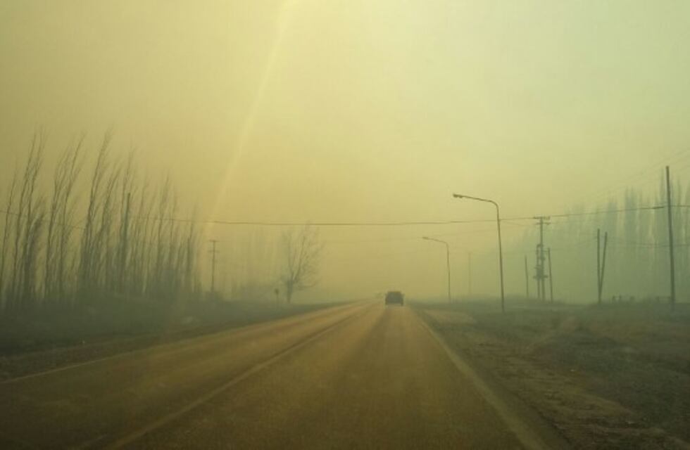 Incendio amenaza Sede UNCo Agrarias