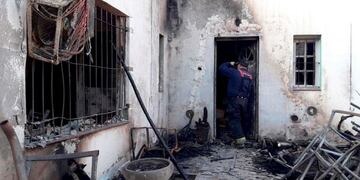 Incendio en Santa Rosa (Diario Textual)