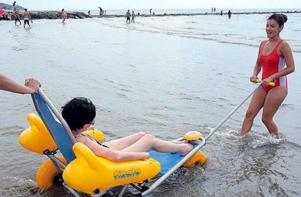 Enseñarán a construir sillas anfibias en una Escuela de Paraná