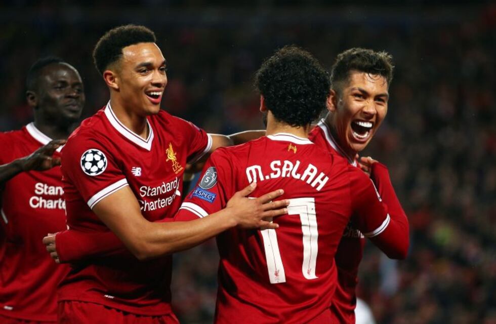 Liverpool goleó 5-2 a Roma y sueña con la final de la Champions League