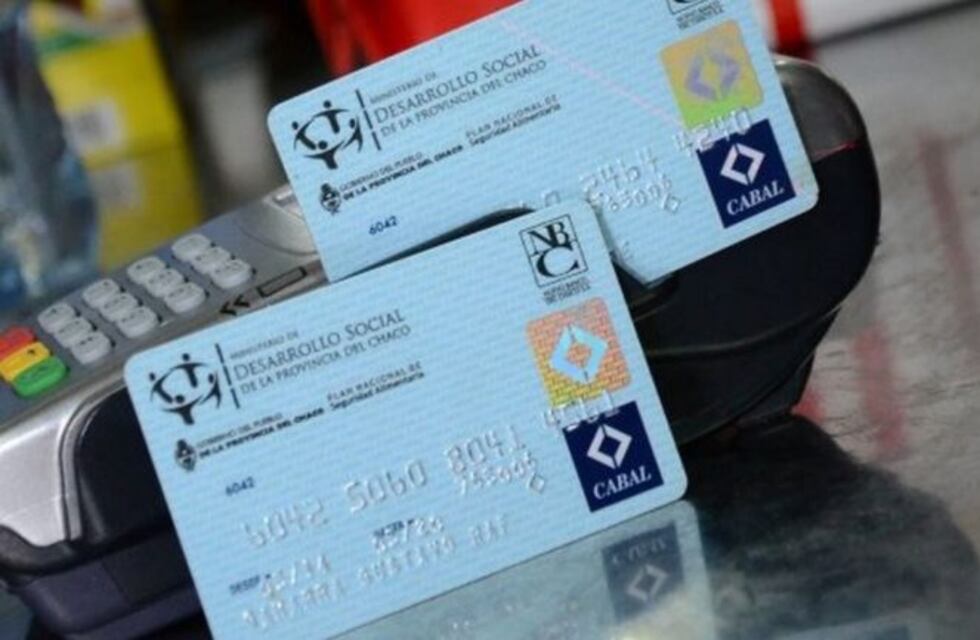 Tarjetas alimentarias ya habilitadas