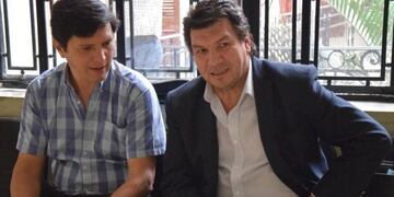 El abogado y el tío del chico fallecido