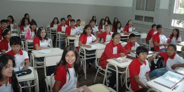 Alumnos Colegio N° 1 de Jujuy