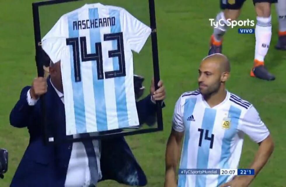 Mascherano se convirtió en el futbolista que más partidos jugó en la Selección