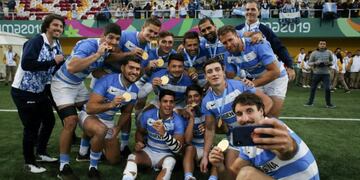 El rugby seven argentino se quedó con la medalla de oro en Lima 2019\u002E