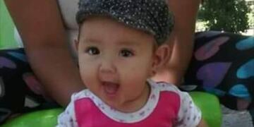 Naiara Ortiz, la bebé asesinada.