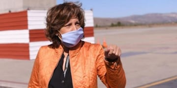 Arabela Carreras, gobernadora de Río Negro (web).