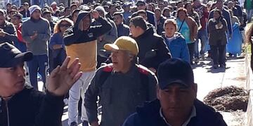 marcha de apoyo a los Marcha de trabajadores del Ingenio La Esperanza\u002E