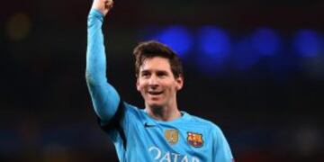 Lionel Messi, el u00fanico argentino en el XI ideal 2016 de la FIFA. Foto. Adam Davy/Pa Wire/dpa