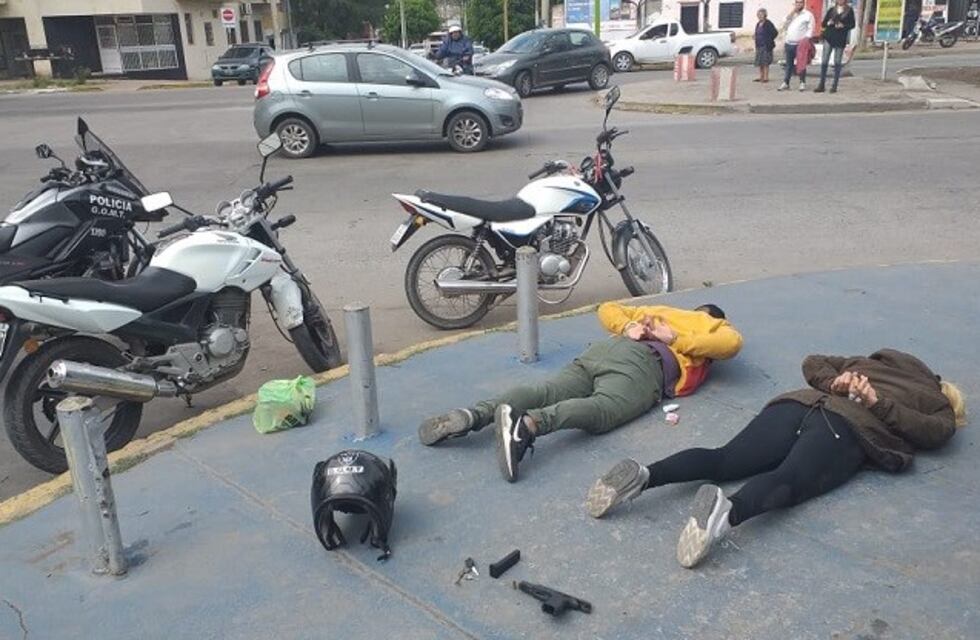 Quedaron detenidos una pareja que habría protagonizado varios robos