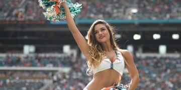 Agustina Sol Brischetto, está trabajando como porrista en la NFL (web)\u002E