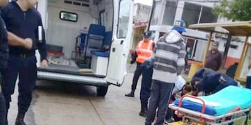 El hombre de 60 años tuvo que ser llevado al hospital zonal por algunas lesiones que presentaba\u002E Imagen Ilustrativa\u002E