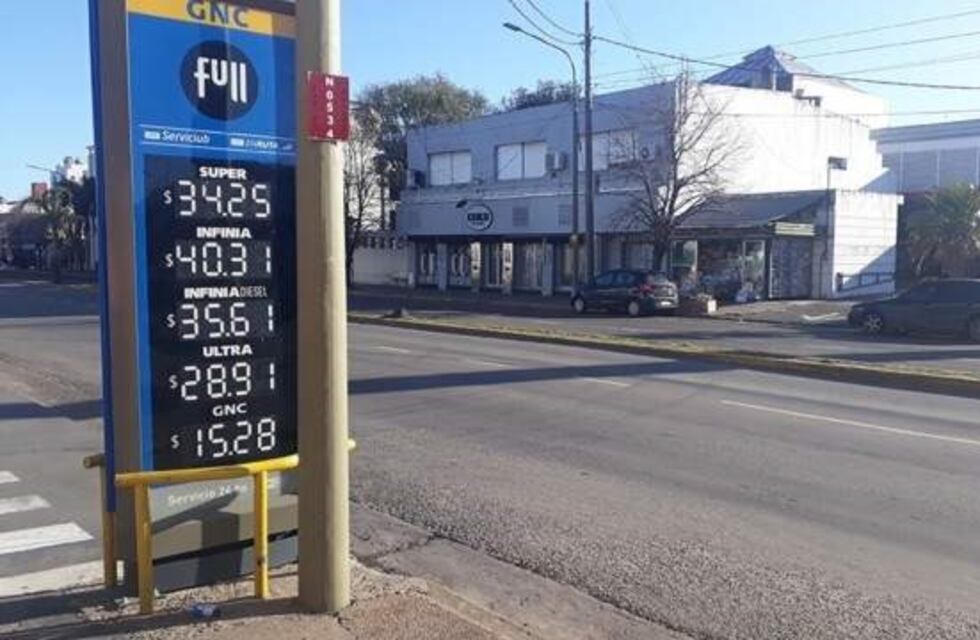 En poco más de diez días el combustible volvió a aumentar en San Nicolás