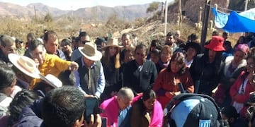 Ceremonia a la Pachamama, en Humahuaca\u002E