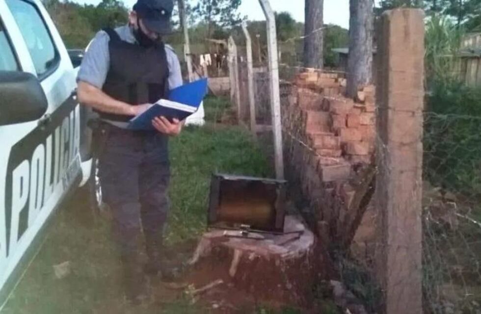 Campo Viera: vecino entregó un televisor robado que había comprado