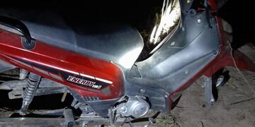 Despeñaderos: hallaron una motocicleta robada en una alcantarilla\u002E