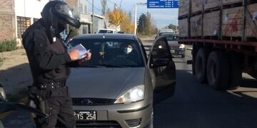 Continúan los controles policiales en General Roca