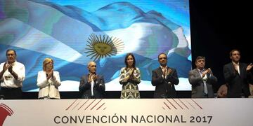 DYN51, LA PLATA 03/04/17, LA UNIu00d3N Cu00cdVICA RADICAL (UCR) INICIu00d3 ESTA TARDE LA CONVENCIu00d3N NACIONAL PARTIDARIA CON LAS PRINCIPALES AUTORIDADES DE ESE ESPACIO POLu00cdTICO Y CON LA PRESENCIA DE LA GOBERNADORA BONAERENSE, MARu00cdA EUGENIA VIDAL.FOTO:DYN