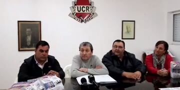 Gustavo Benedetti María José Esposito presentaron lista completa