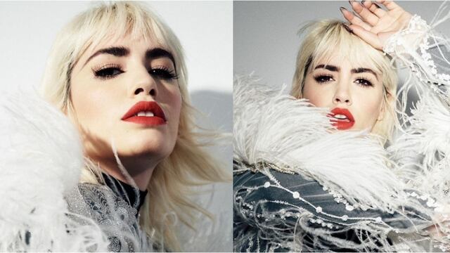 Después de su paso por la peluquería, Lali Espósito hizo una sesión de fotos para mostrar su nuevo look.