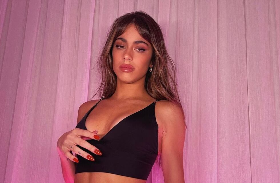 Tini compartió el look que utilizó en su nuevo videoclip con L-Gante y revolucionó Instagram