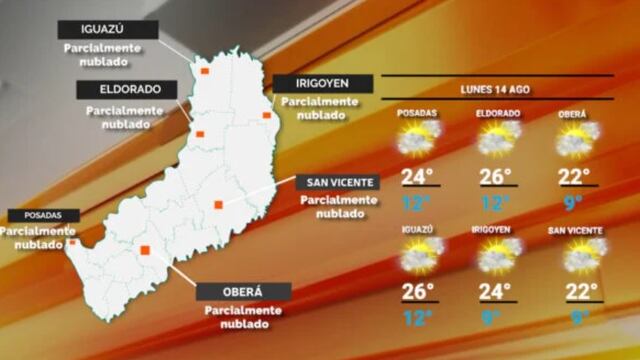 Martes con sensación de frío y estabilidad en Misiones.