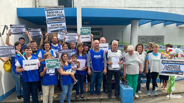 Conferencia de Prensa de AMSAFE en Rafaela