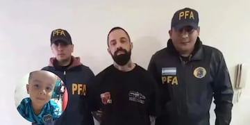 Uno de los detenidos por el caso Loan Peña.