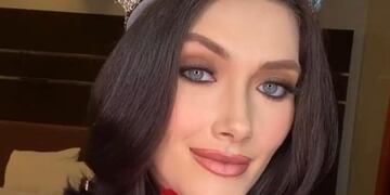 La modelo es oriunda de Bahía Blanca.