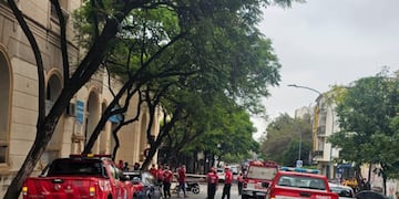 La zona del hecho en el centro de Córdoba.