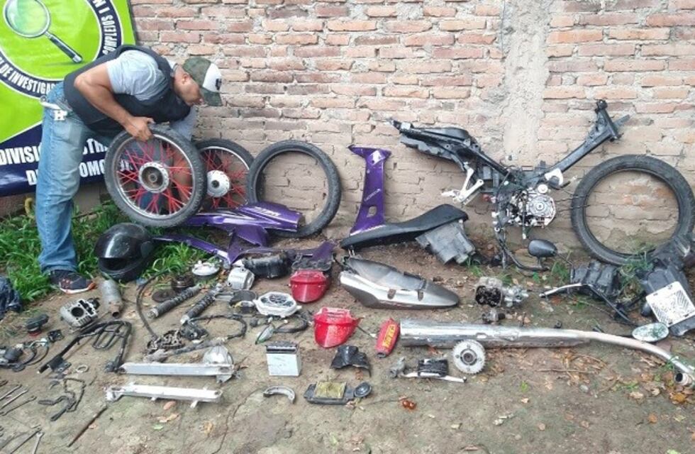 Allanaron un desarmadero en Yerba Buena