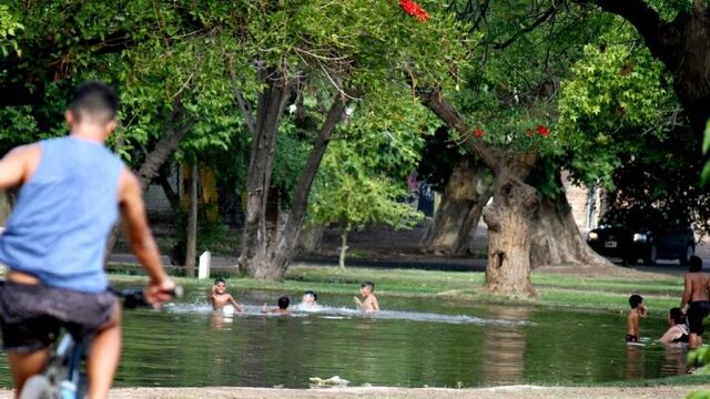 La máxima para hoy podría llegar a 35° en Mendoza y hay alerta por tormentas severas en los oasis productivos. Foto: Los Andes.