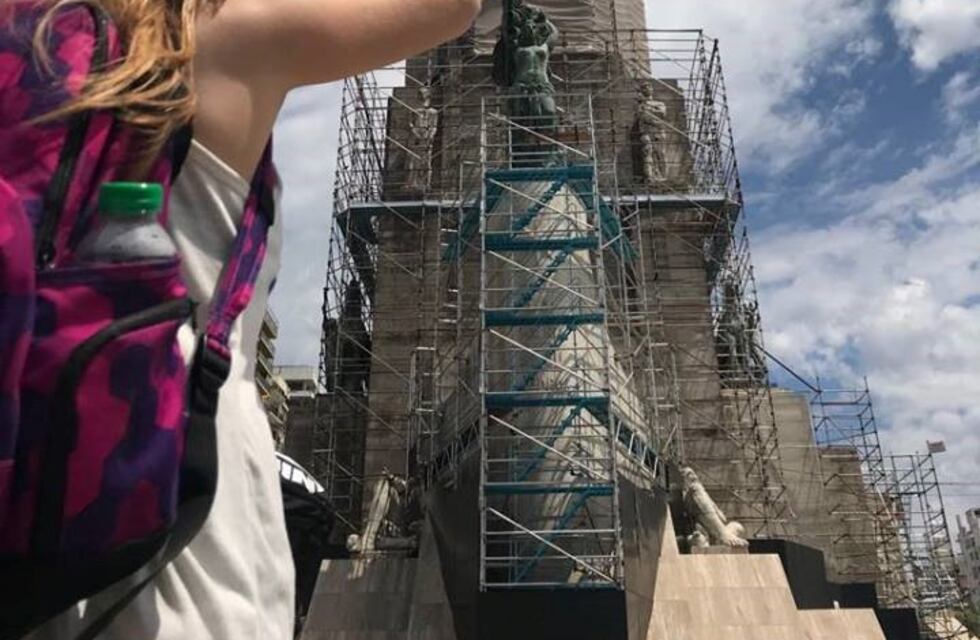 La restauración del Monumento marcha lenta y hay una deuda de 12 millones de pesos