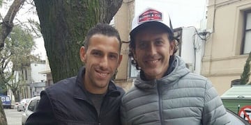 La Fiera se hizo amigo del compositor durante su etapa en el Atlético de Madrid\u002E (@MR11ok)