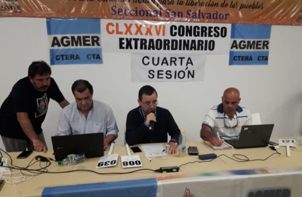 El Congreso de AGMER resolvió acatar la Conciliación Obligatoria