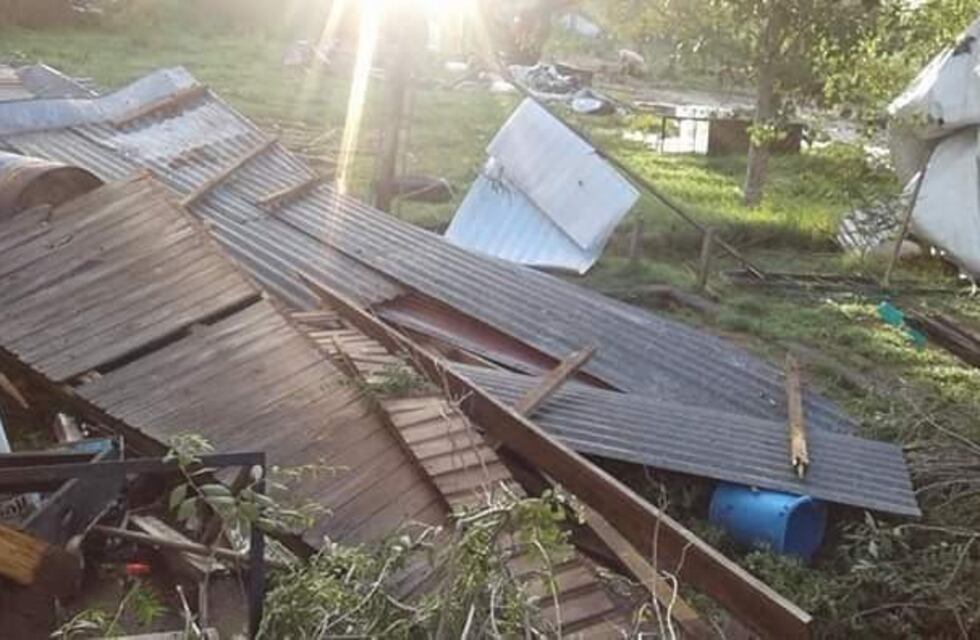 Un muerto y graves daños materiales dejó un temporal en San Luis