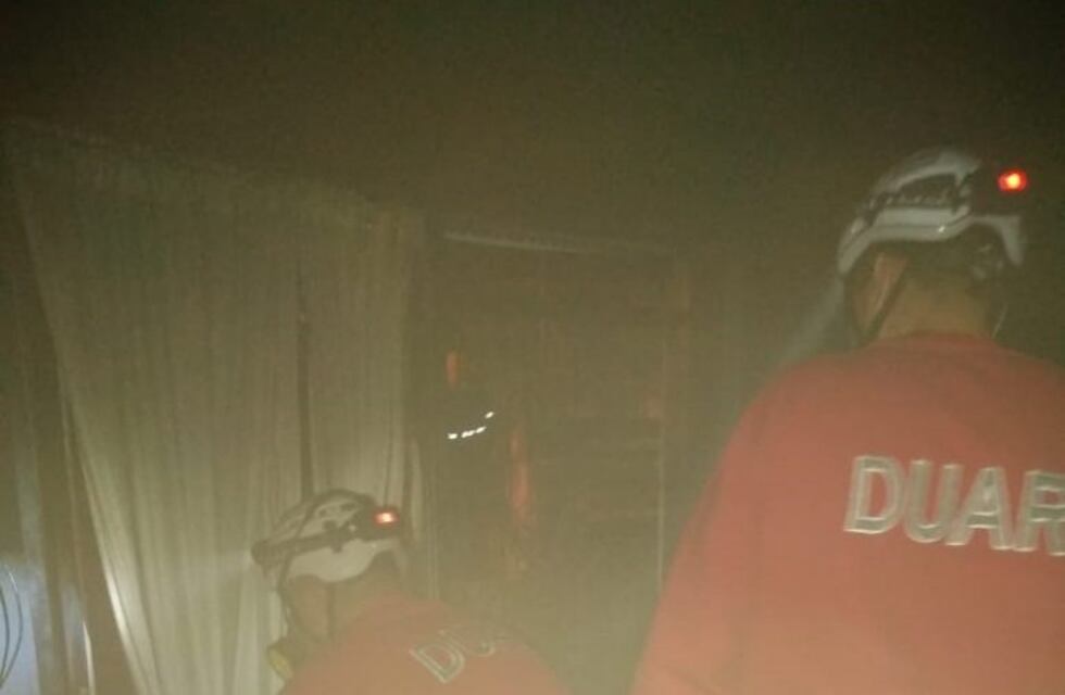 Se incendió una vivienda por una salamandra