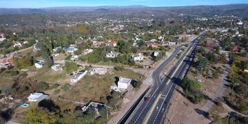 Finalizó la obra de pavimentación entre Cabalango y Tanti\u002E (Foto: prensa Gob\u002E de Córdoba)\u002E
