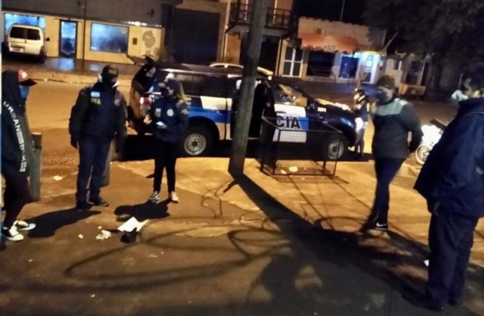 Lo detuvieron por violar la cuarentena y le encontraron marihuana