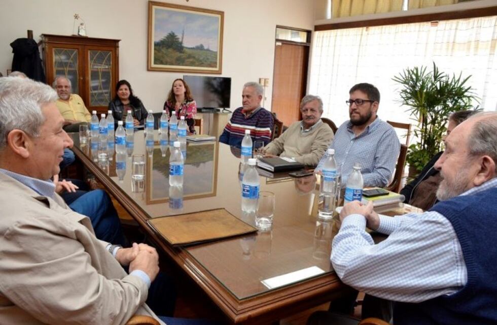 Los delegados pampeanos del Ciai brindaron informe al gobernador