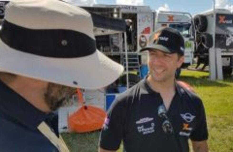 Dakar 2017: El mendocino "Orly" Terranova, analizó el arranque con su Mini